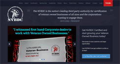 Desktop Screenshot of nvbdc.org