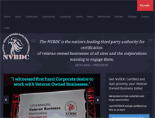 Tablet Screenshot of nvbdc.org